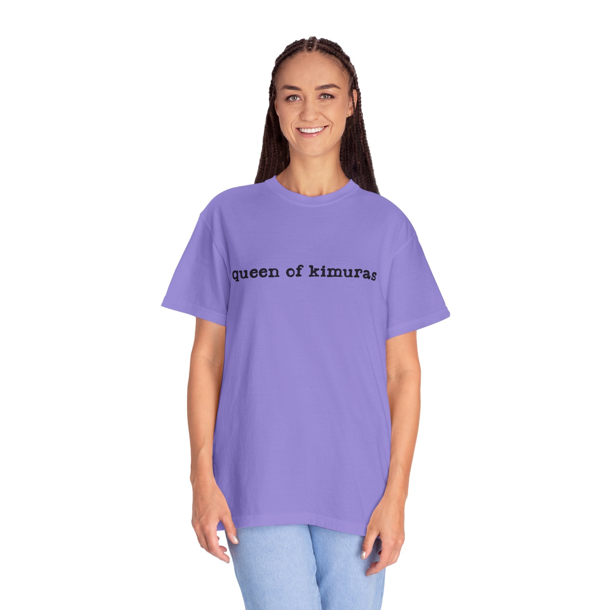 Queen of Kimuras T-Shirt — Minimal Text Graphic Tee