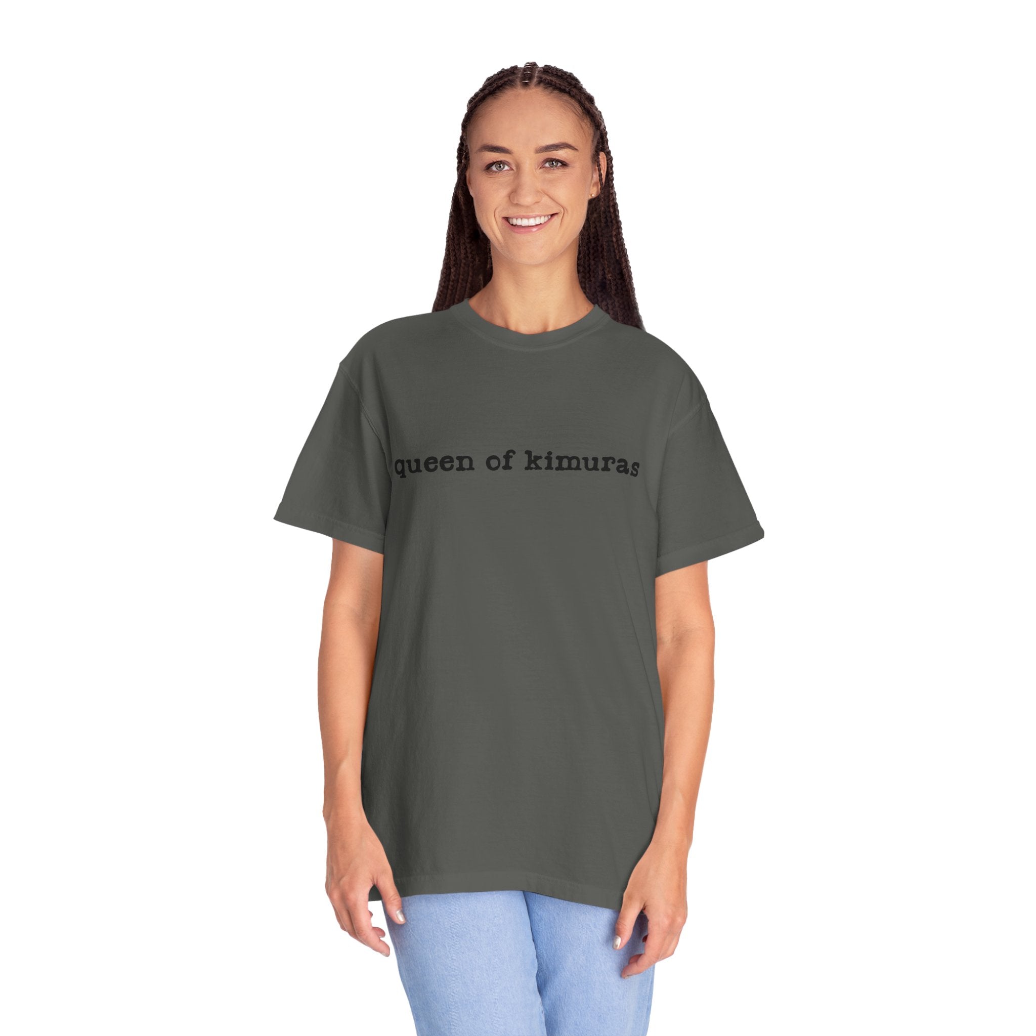 Queen of Kimuras T-Shirt — Minimal Text Graphic Tee