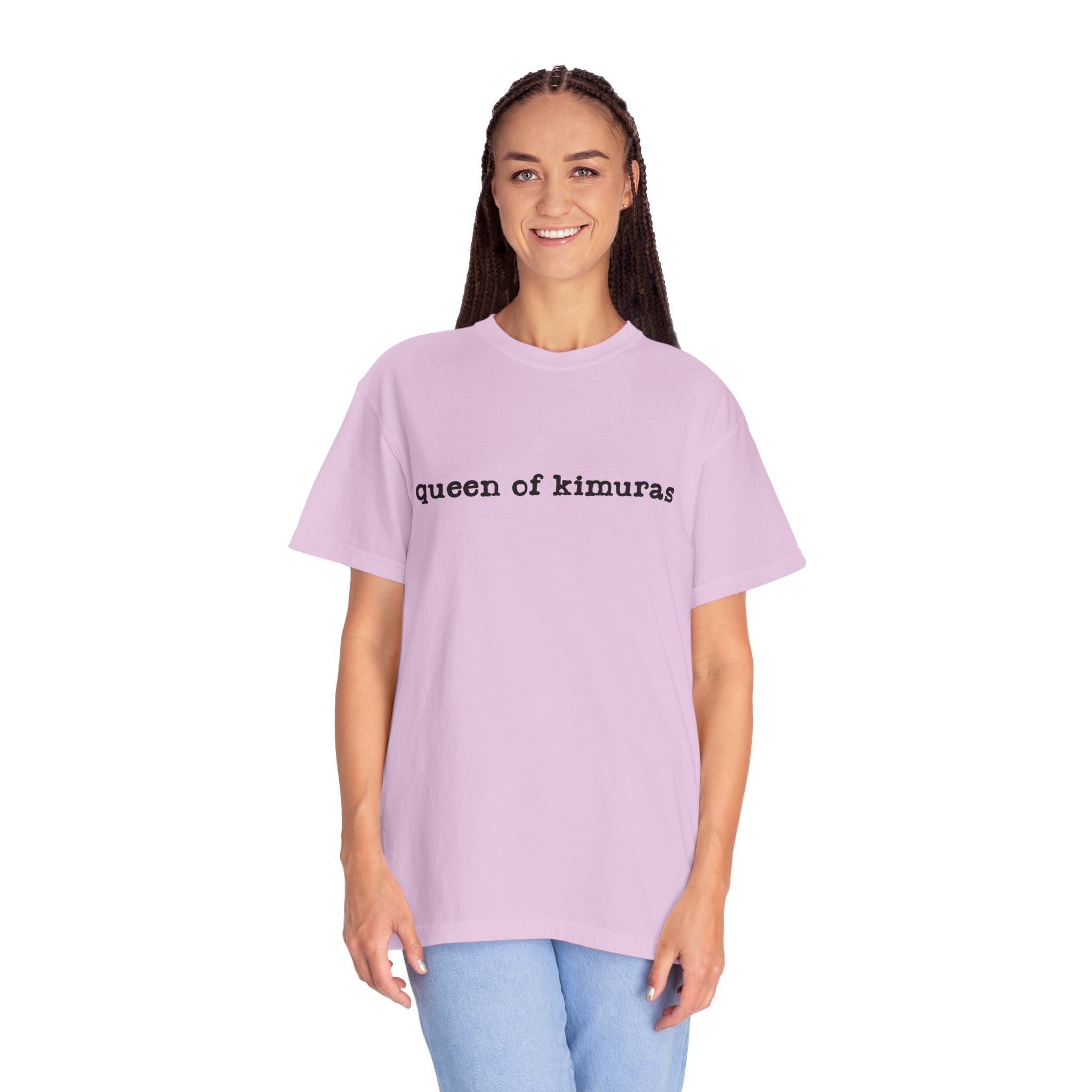 Queen of Kimuras T-Shirt — Minimal Text Graphic Tee