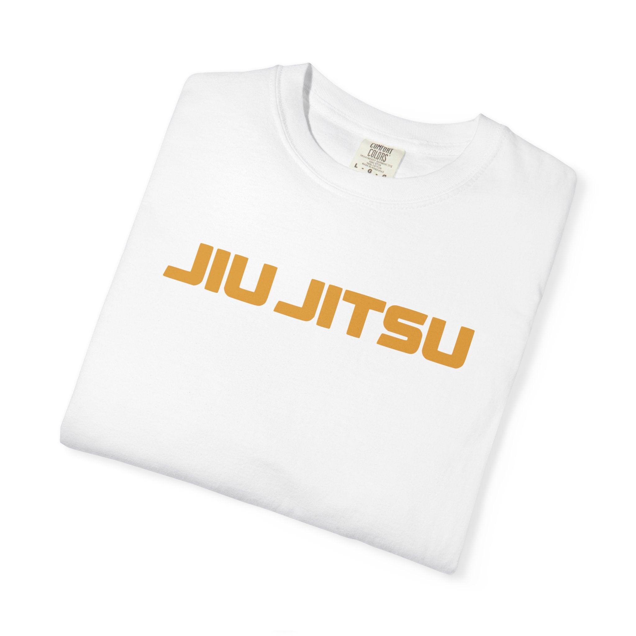 orange jiu jitsu logo plain t-shirt