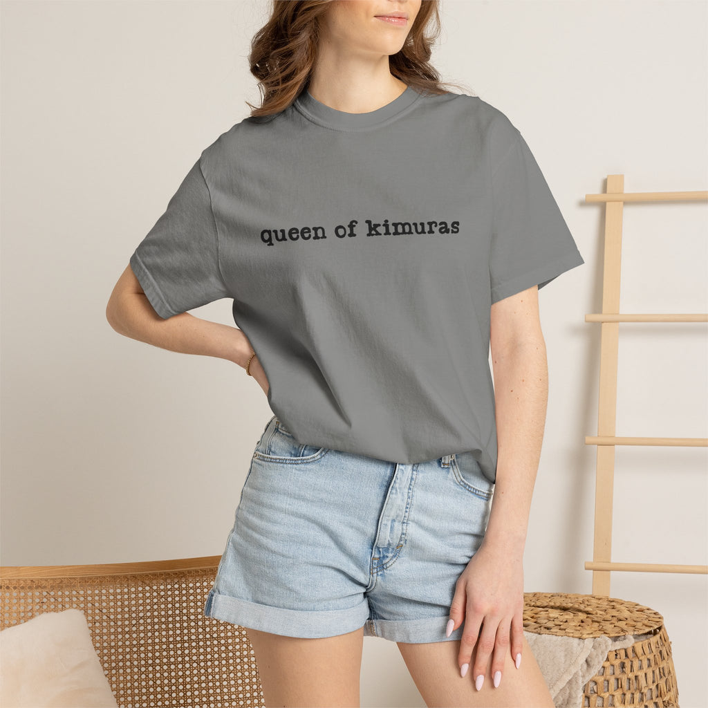 Queen of Kimuras T-Shirt — Minimal Text Graphic Tee