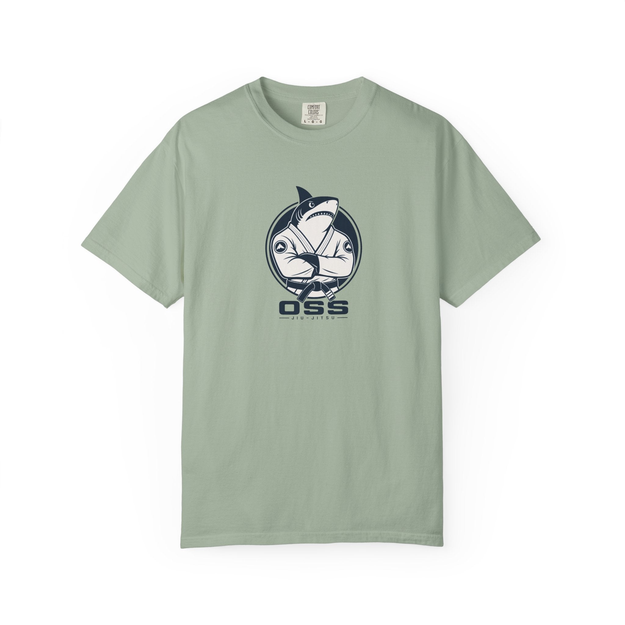 Jiu Jitsu Shark Logo Tee - OSS Graphic T-Shirt