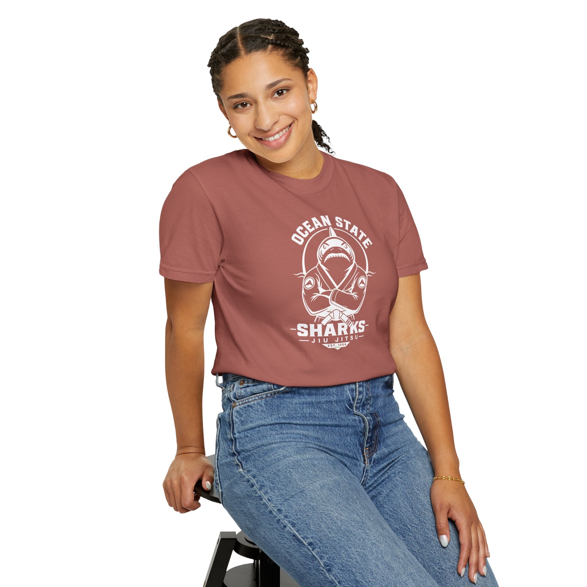 Ocean State Shark Jiu Jitsu T-Shirt