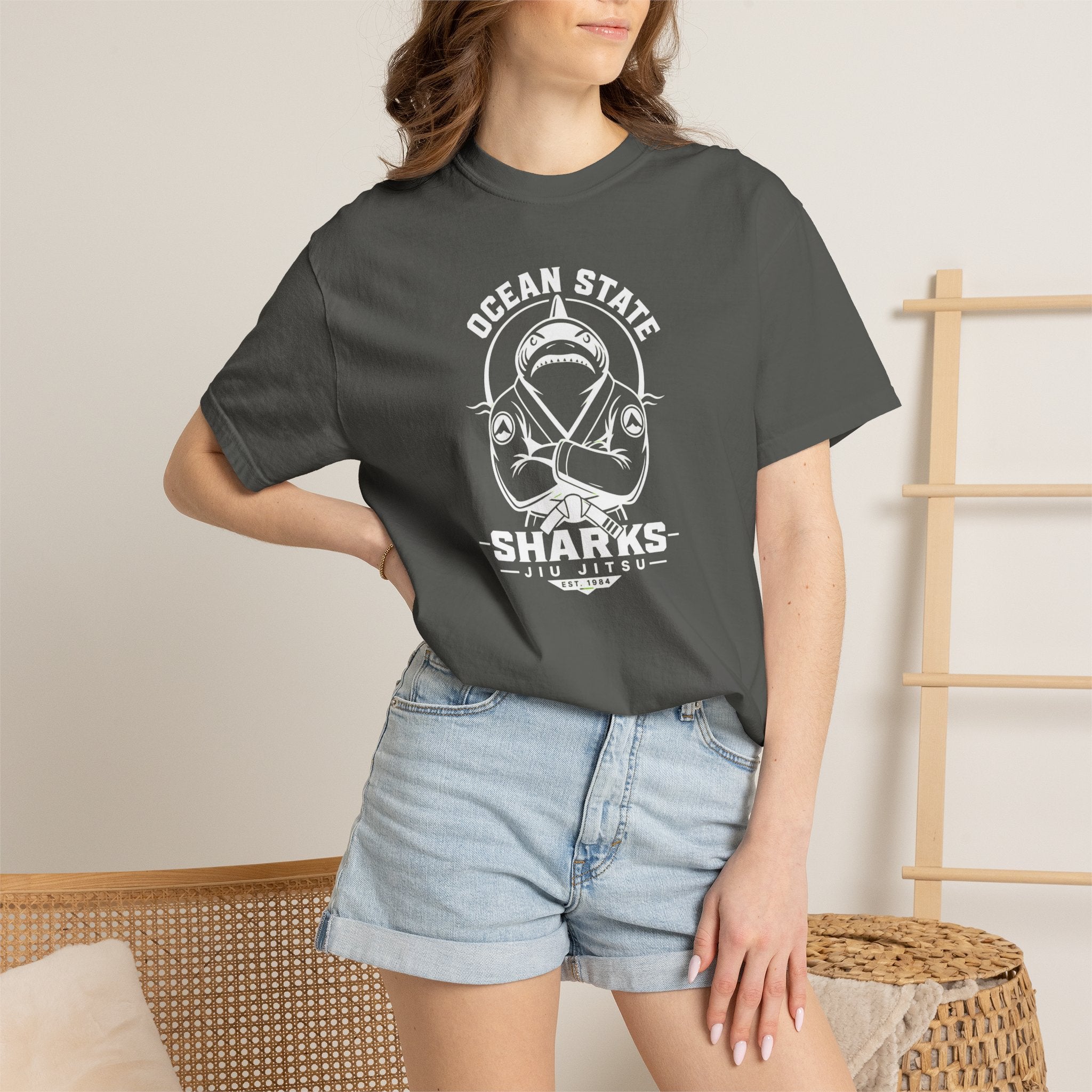Ocean State Shark Jiu Jitsu T-Shirt
