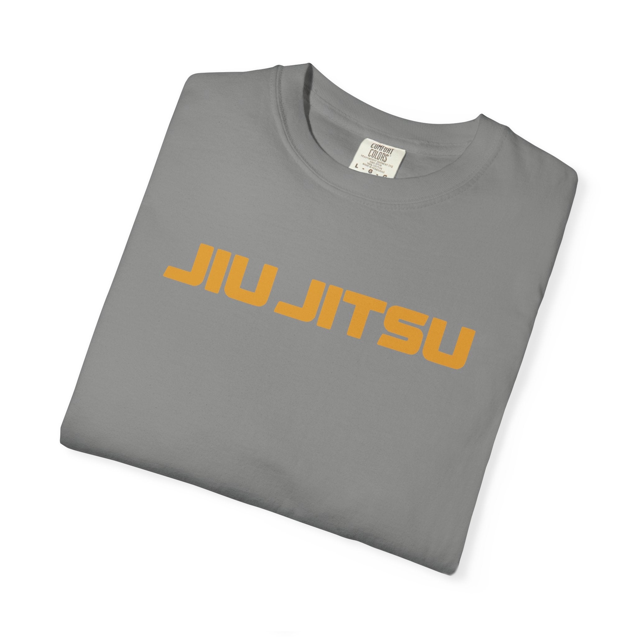 orange jiu jitsu logo plain t-shirt
