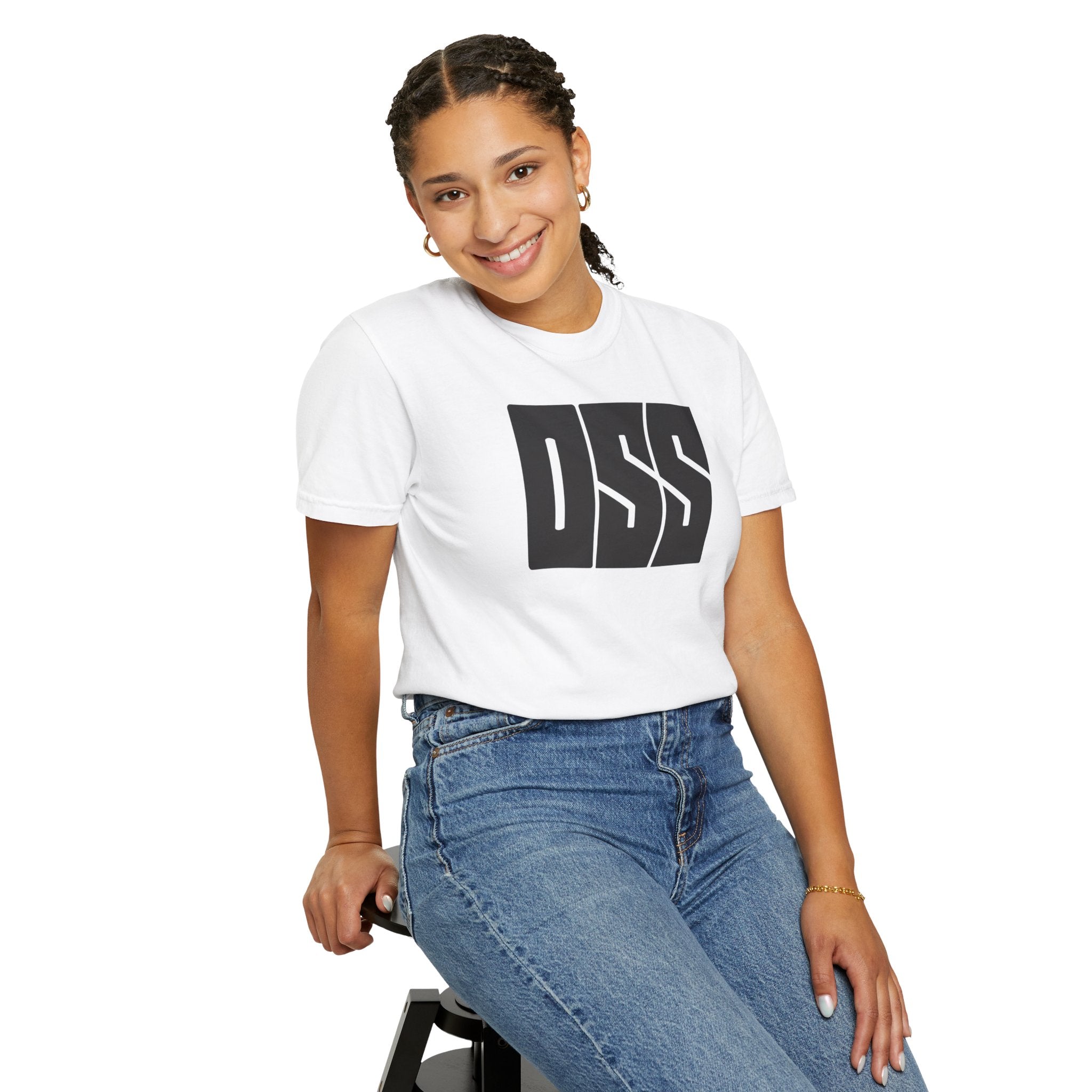 Oss brazilian jiu jitsu text graphic tee