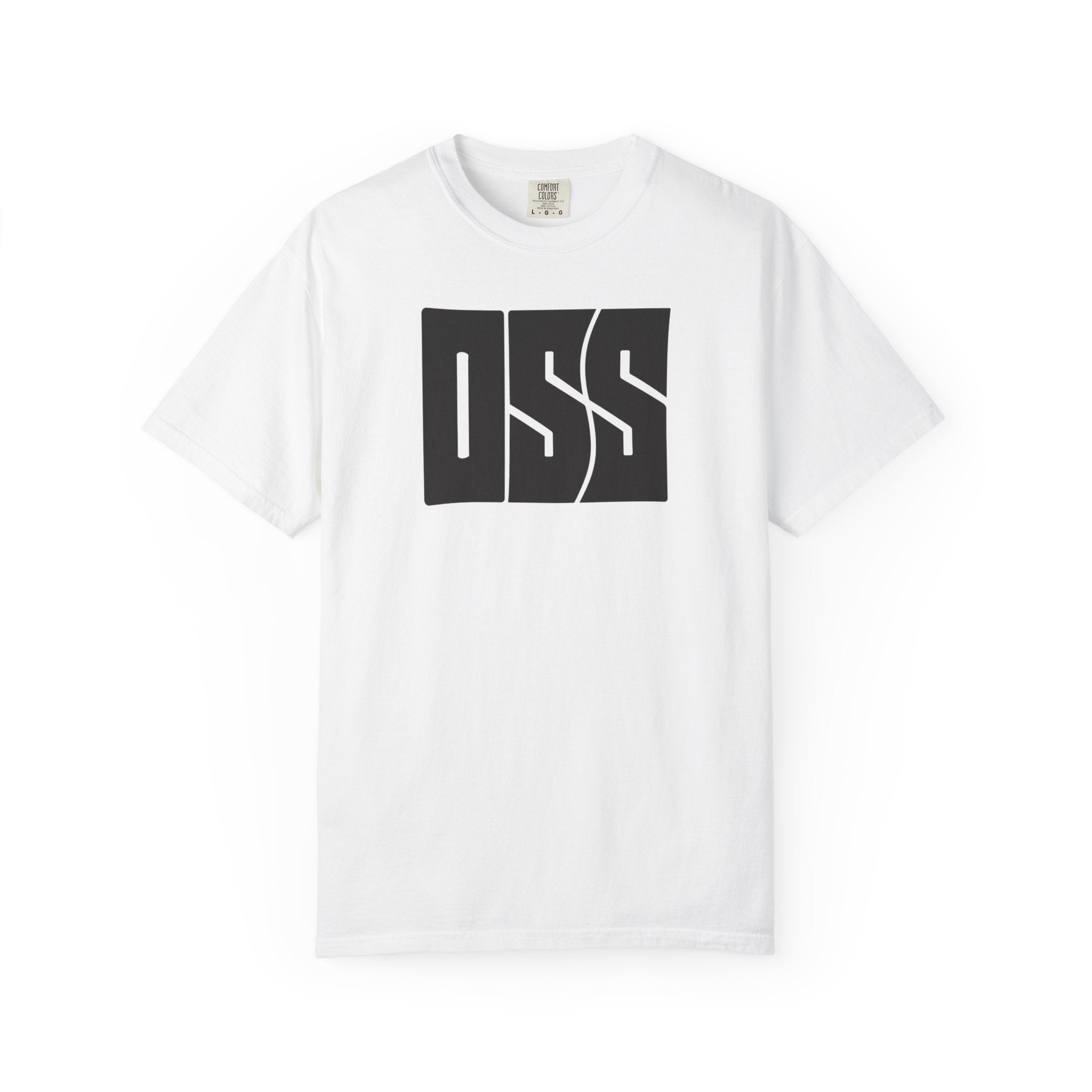 Oss brazilian jiu jitsu text graphic tee
