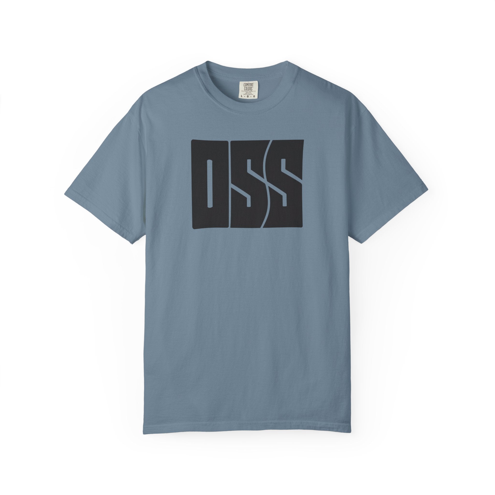 Oss brazilian jiu jitsu text graphic tee
