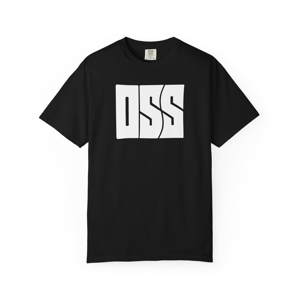 Oss brazilian jiu jitsu text graphic tee