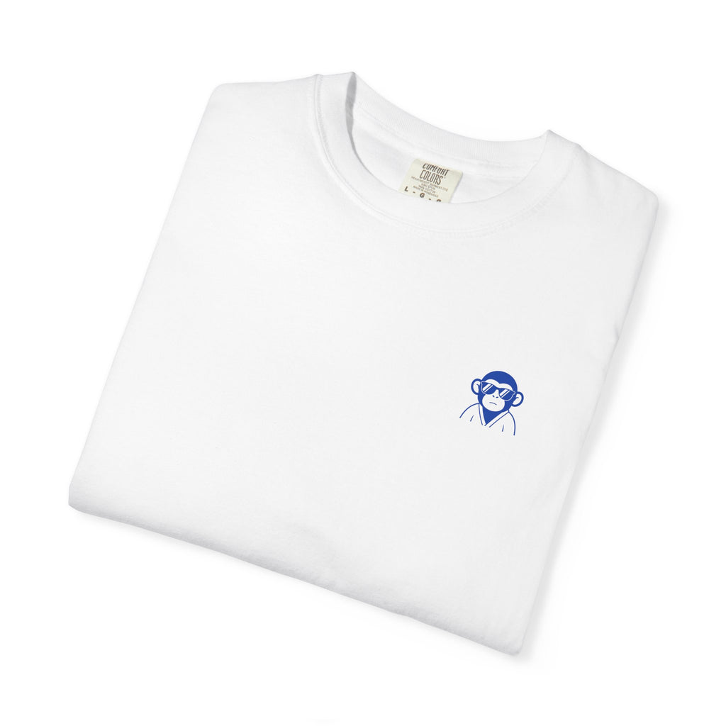 I Like Coffee and Sitting on People T-Shirt — Funny Monkey Graphic BJJ Tee