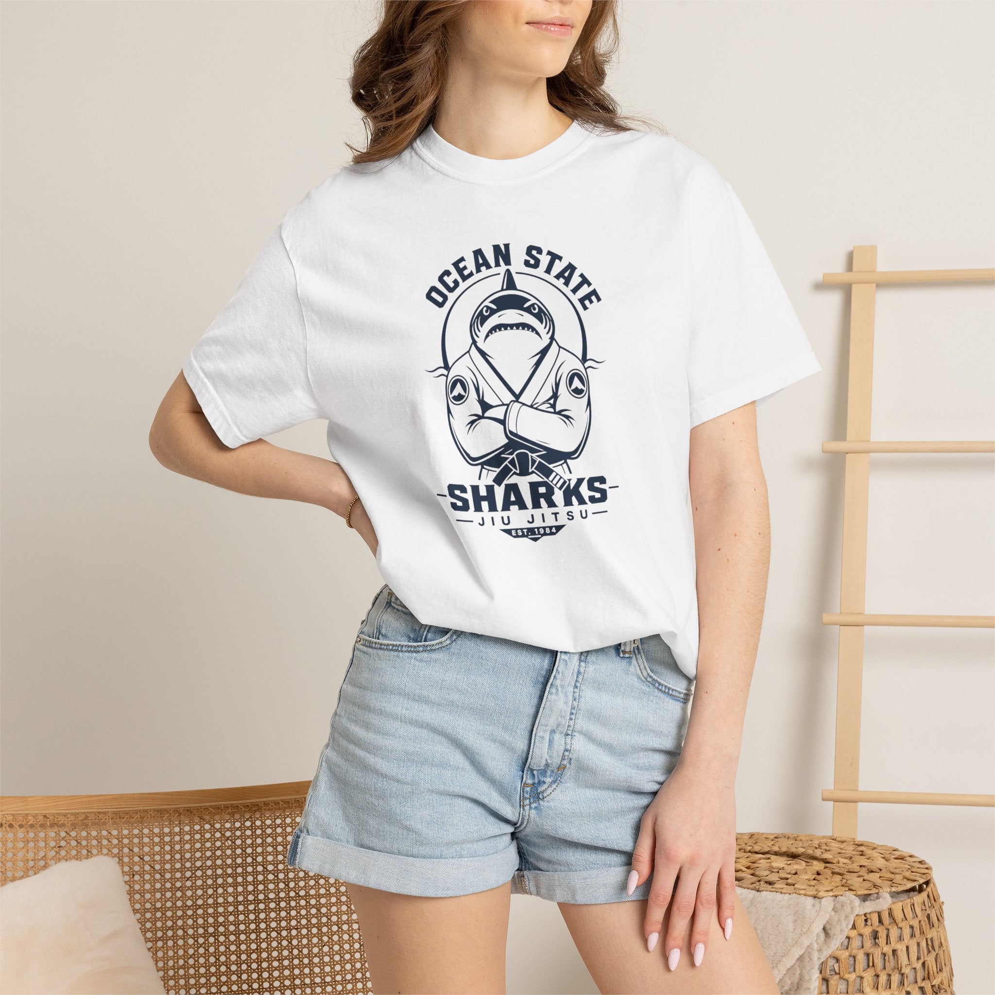 Ocean State Shark Jiu Jitsu T-Shirt