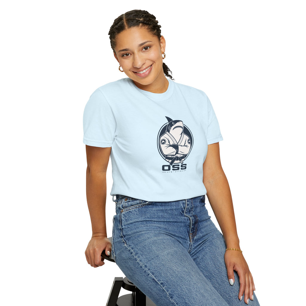 Jiu Jitsu Shark Logo Tee - OSS Graphic T-Shirt