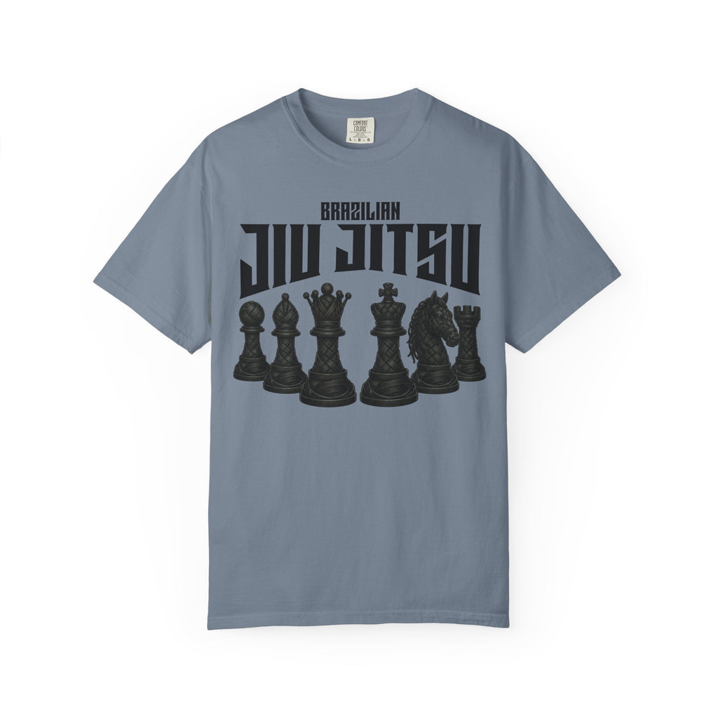 Brazilian Jiu-Jitsu Chess Pieces T-Shirt - black