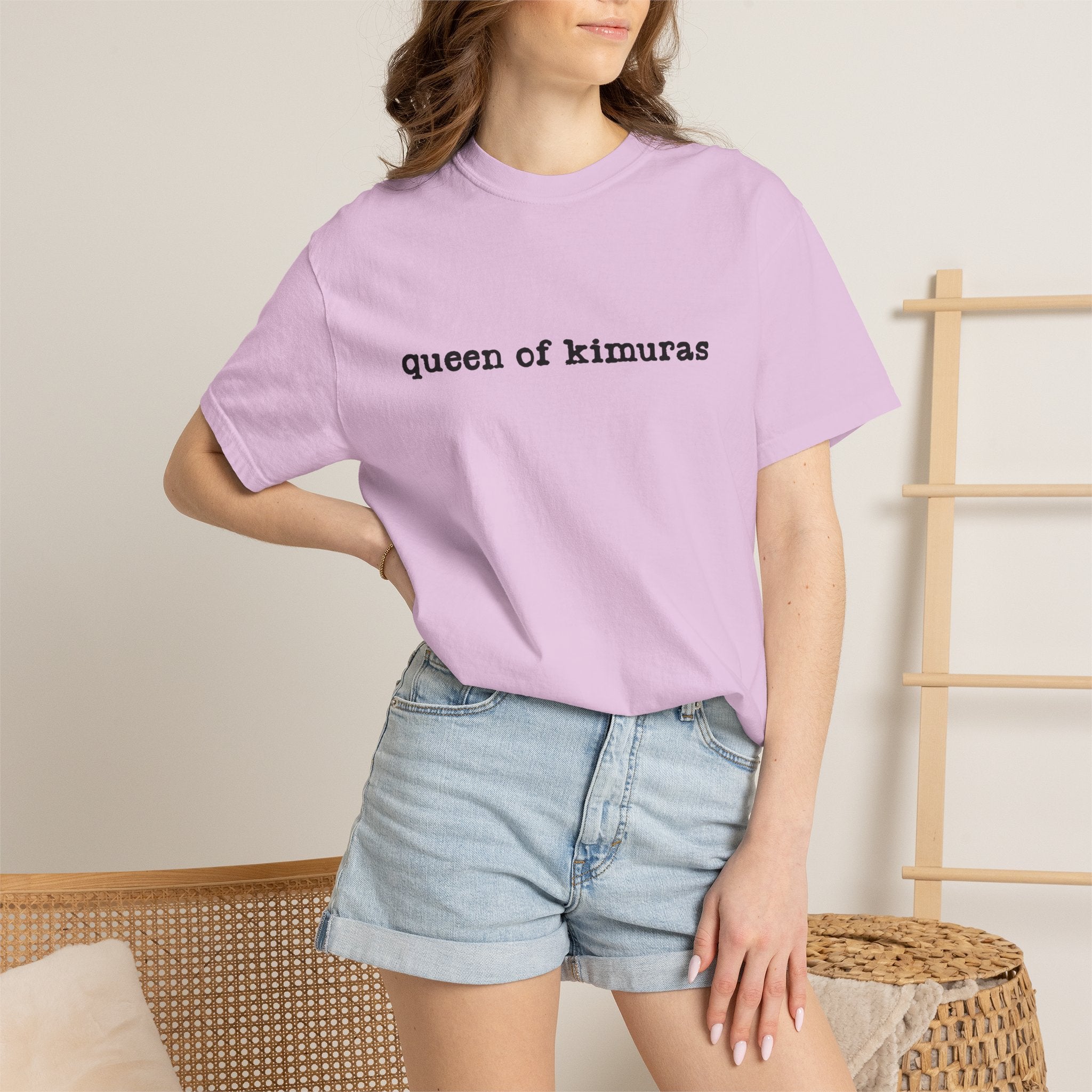 Queen of Kimuras T-Shirt — Minimal Text Graphic Tee