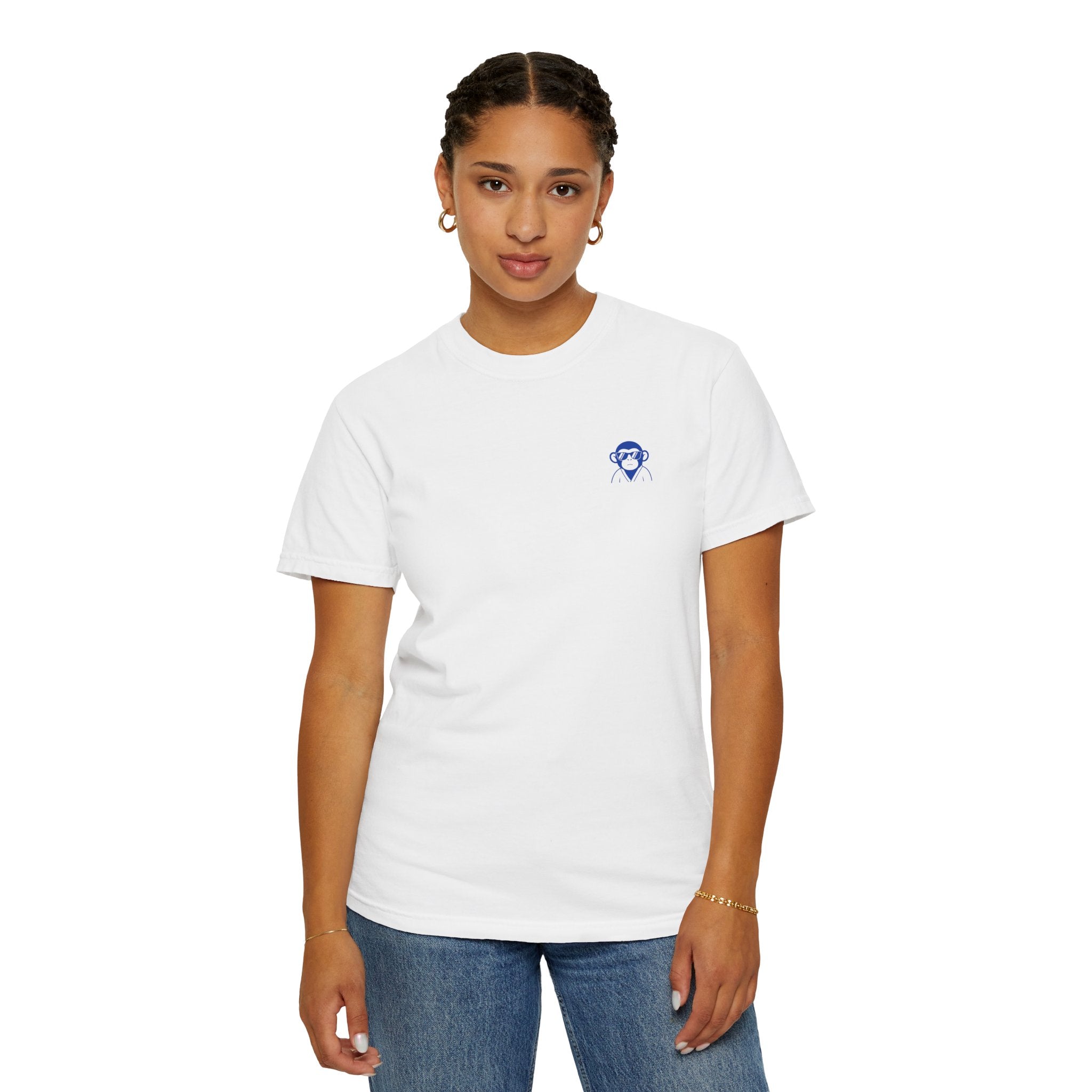 I Like Coffee and Sitting on People T-Shirt — Funny Monkey Graphic BJJ Tee