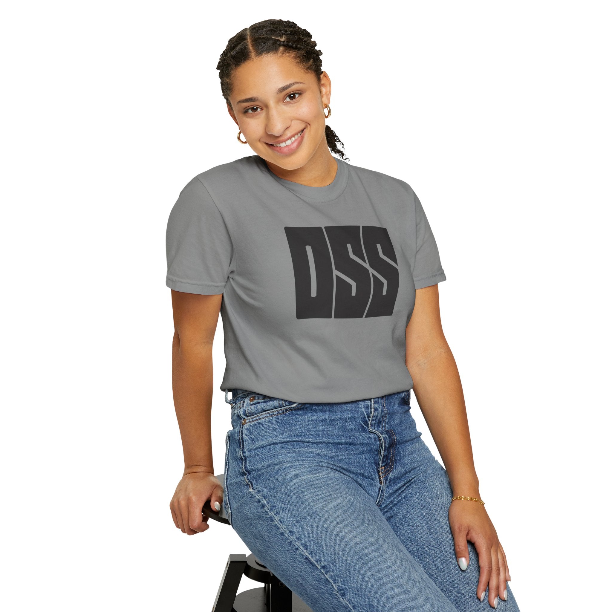 Oss brazilian jiu jitsu text graphic tee