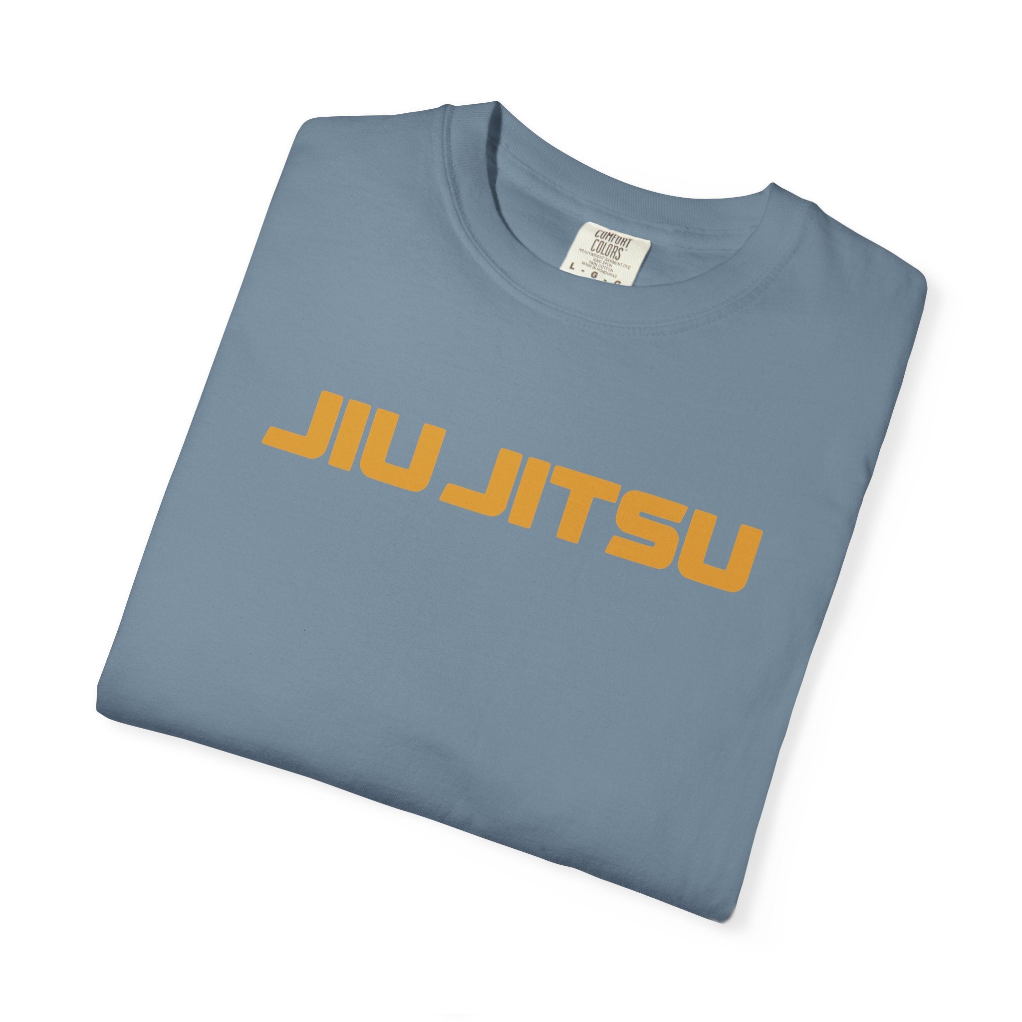 orange jiu jitsu logo plain t-shirt