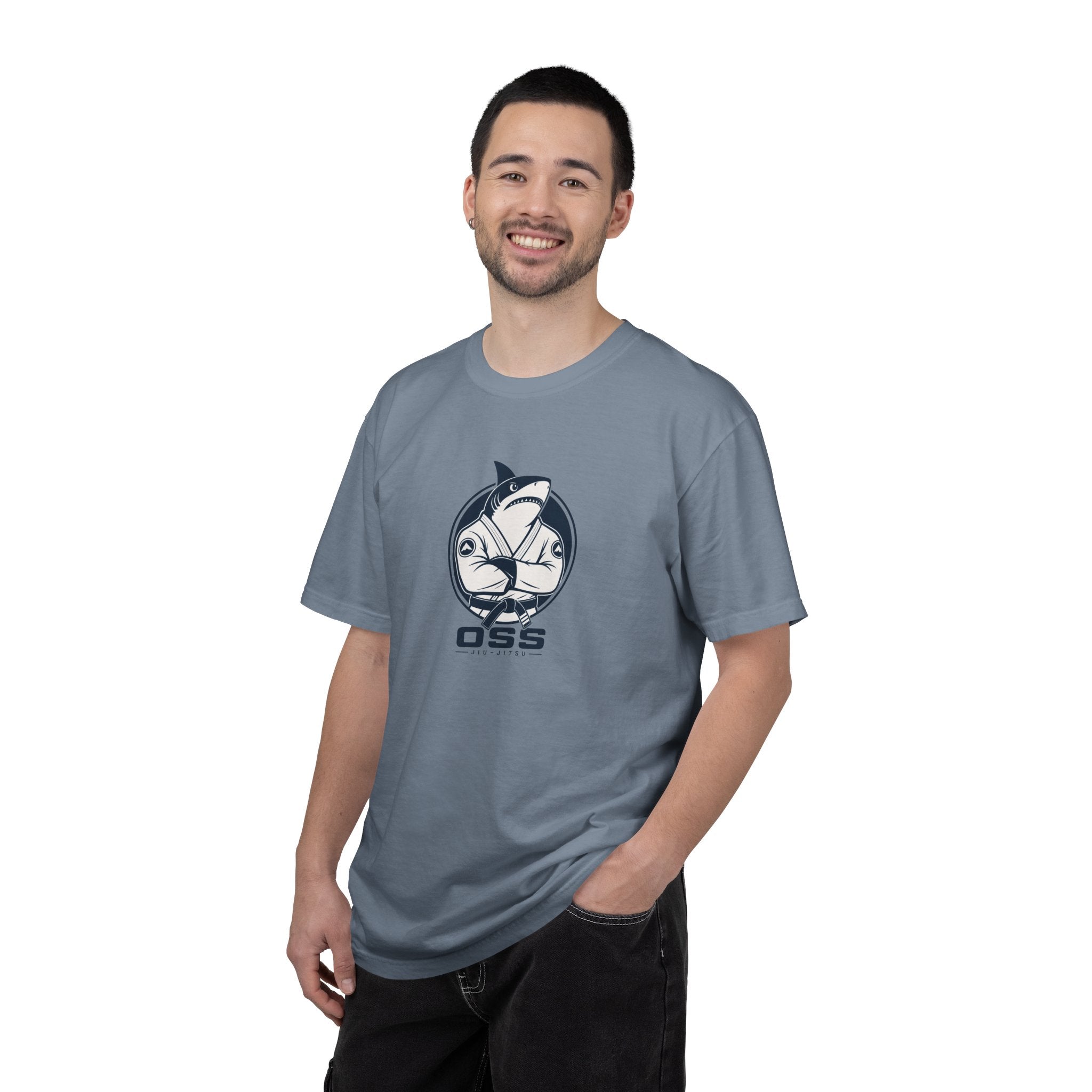 Jiu Jitsu Shark Logo Tee - OSS Graphic T-Shirt