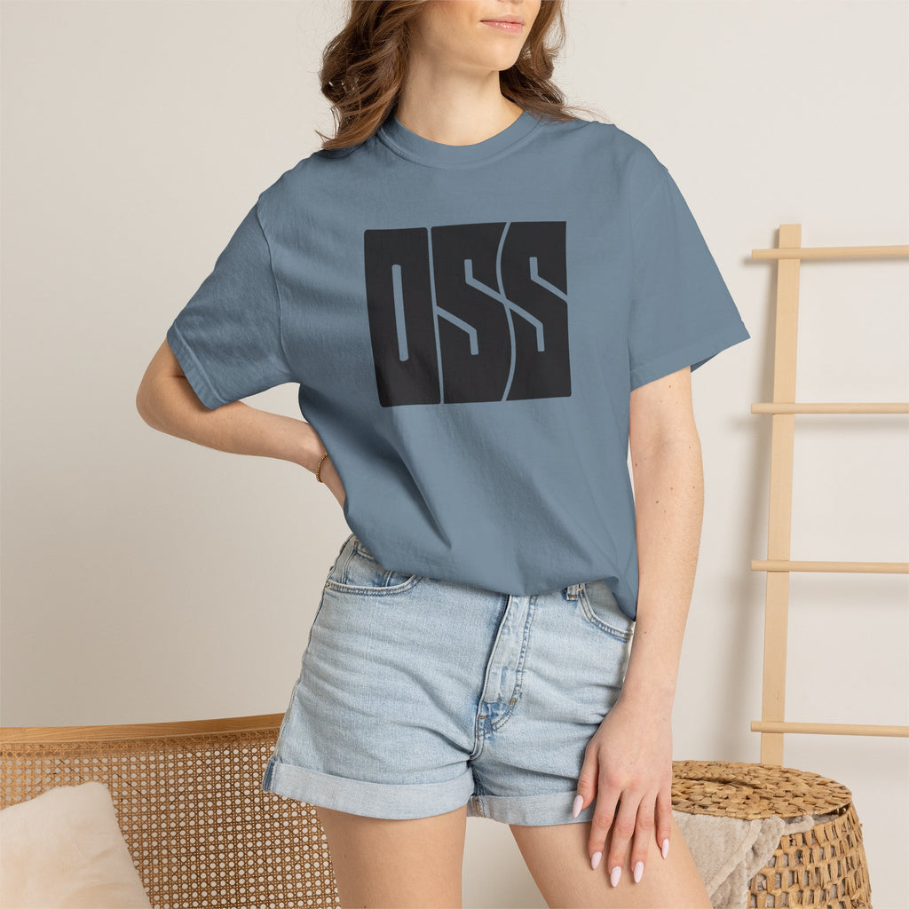 Oss brazilian jiu jitsu text graphic tee