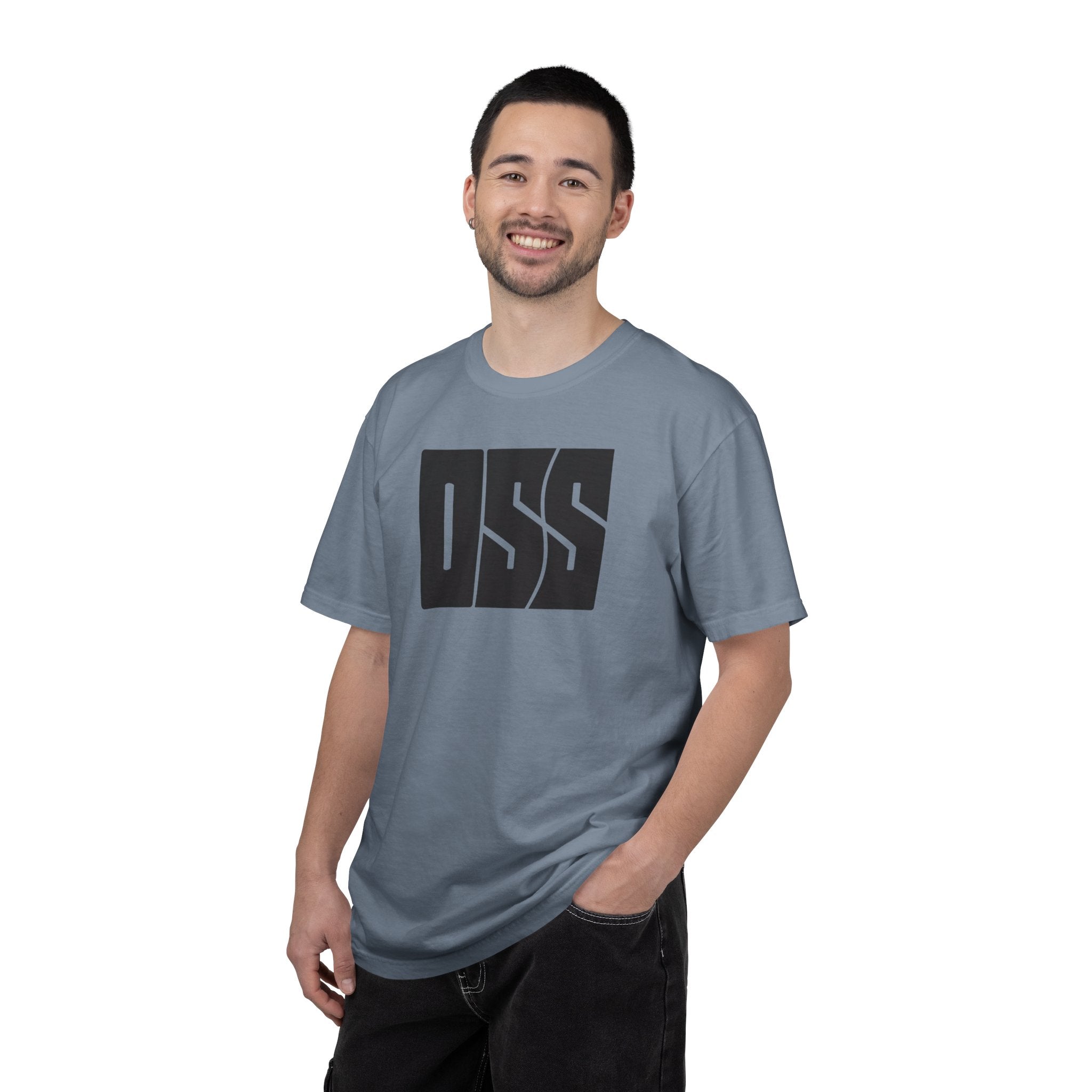 Oss brazilian jiu jitsu text graphic tee