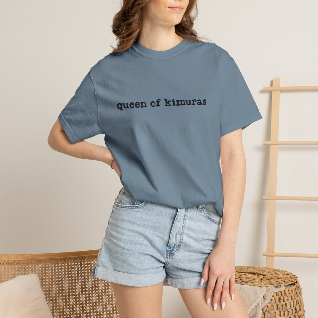 Queen of Kimuras T-Shirt — Minimal Text Graphic Tee