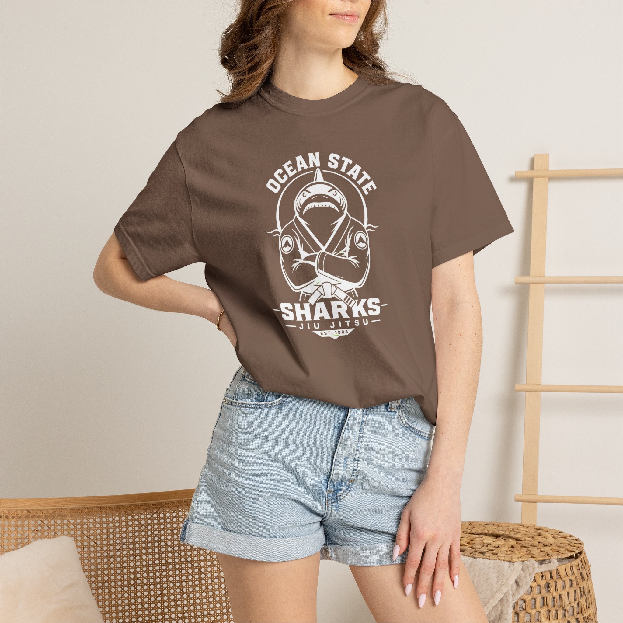 Ocean State Shark Jiu Jitsu T-Shirt