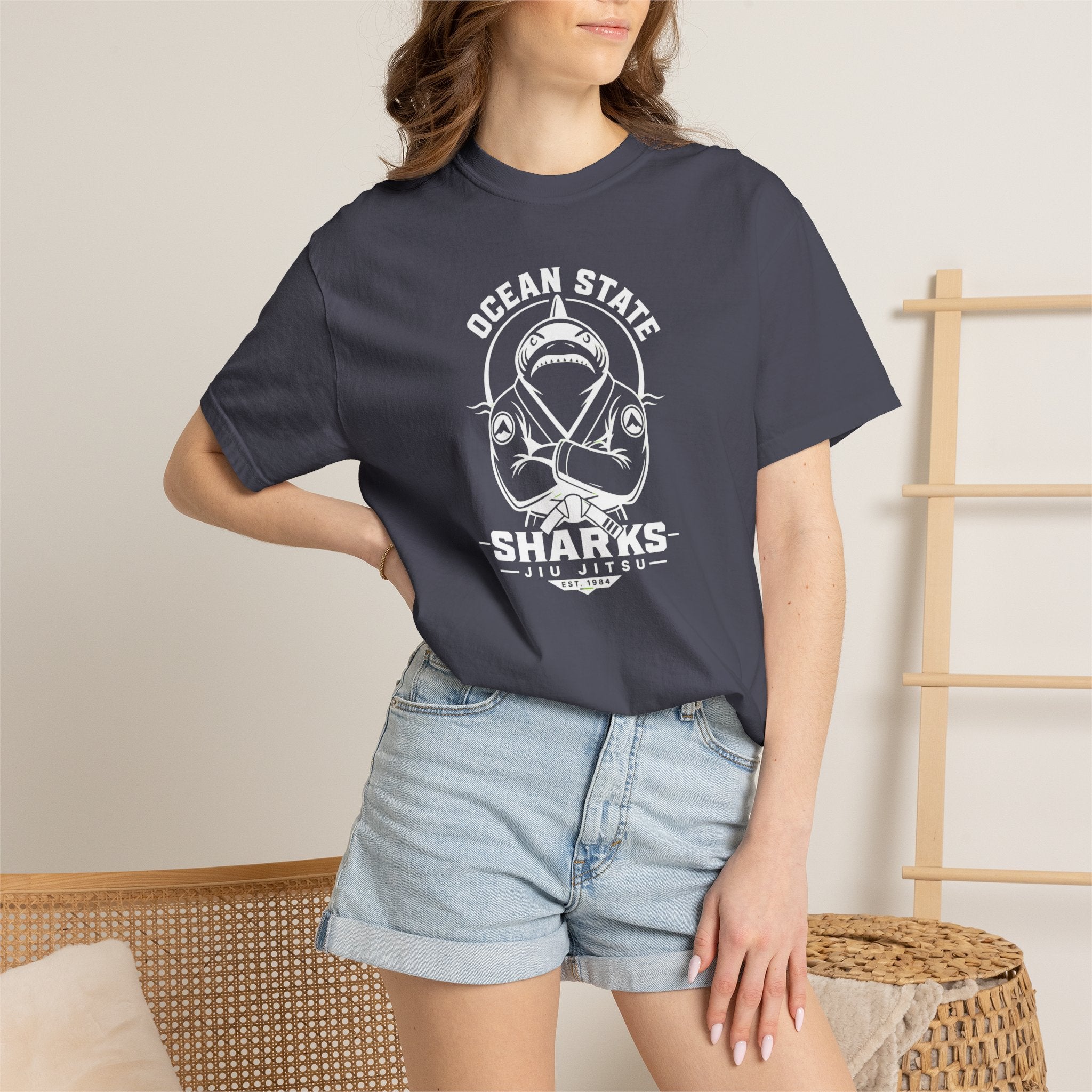 Ocean State Shark Jiu Jitsu T-Shirt