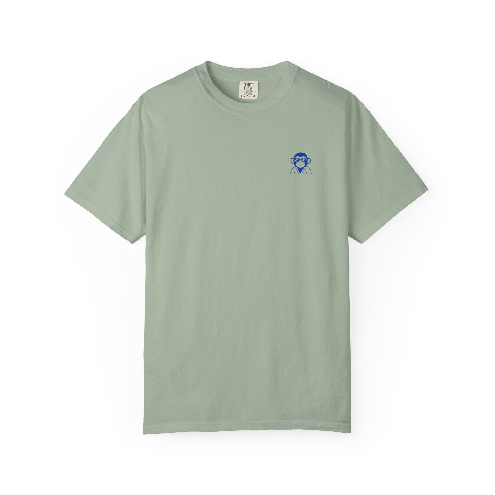 I Like Coffee and Sitting on People T-Shirt — Funny Monkey Graphic BJJ Tee