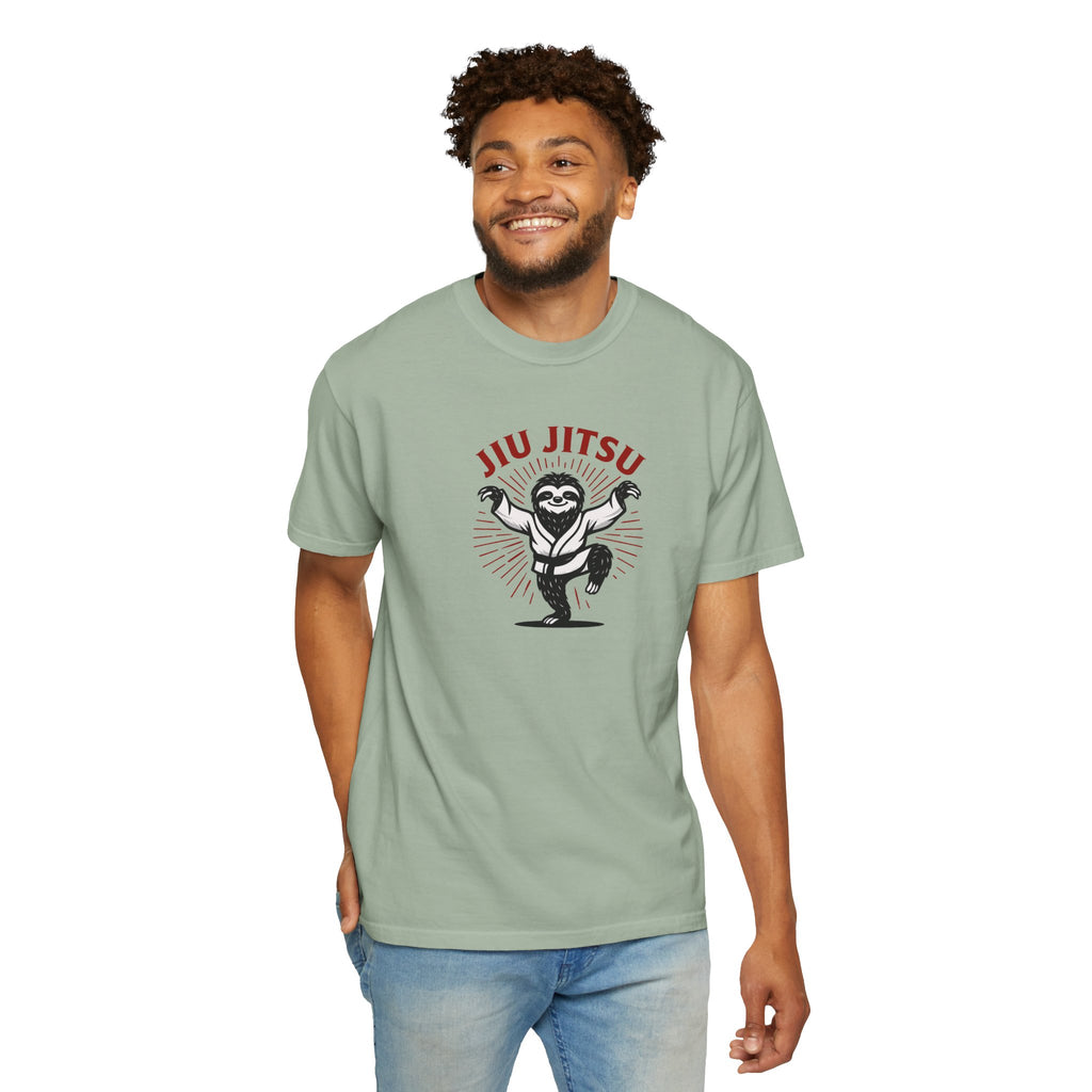 Jiu Jitsu Posing Sloth T-Shirt