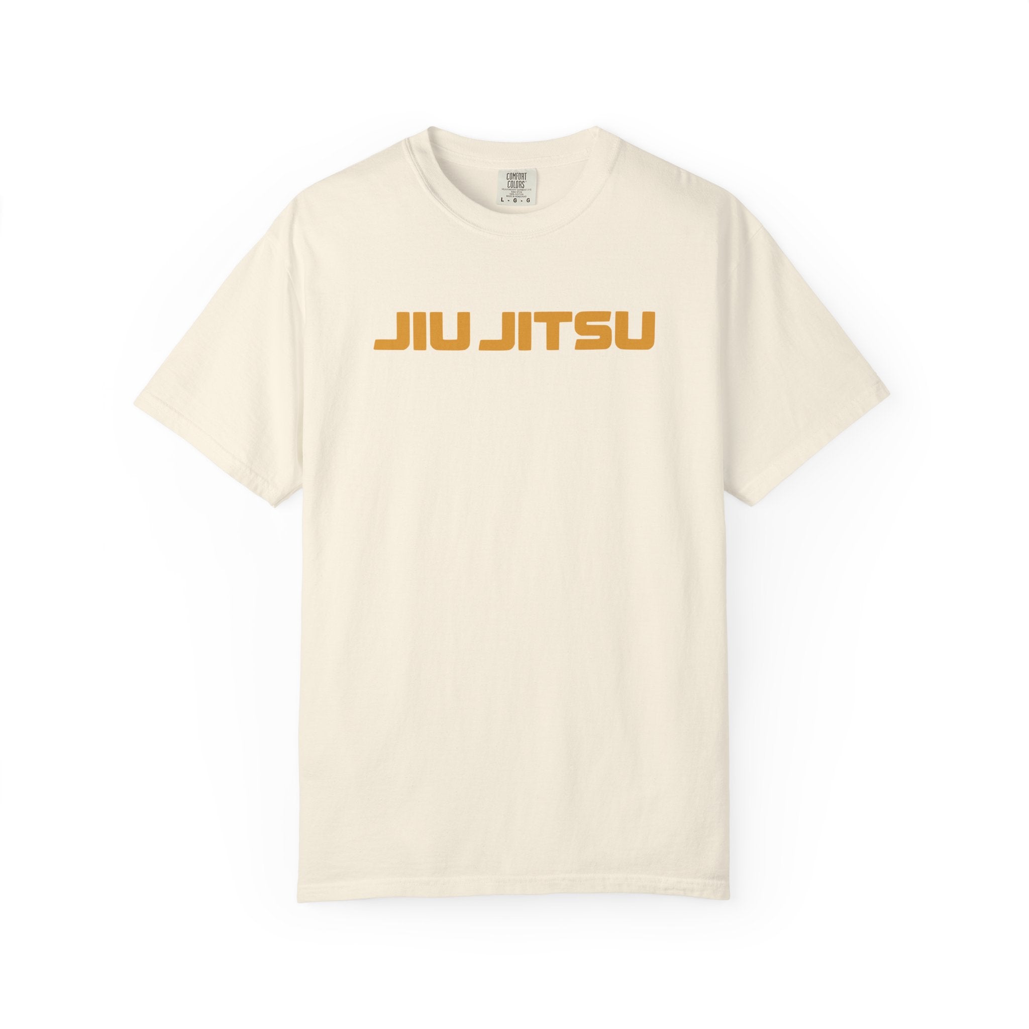 orange jiu jitsu logo plain t-shirt
