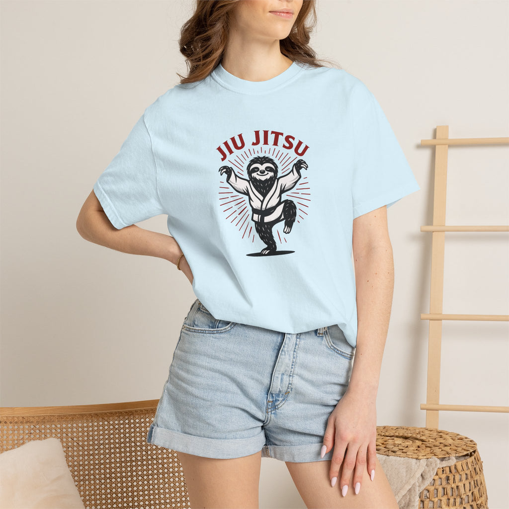 Jiu Jitsu Posing Sloth T-Shirt