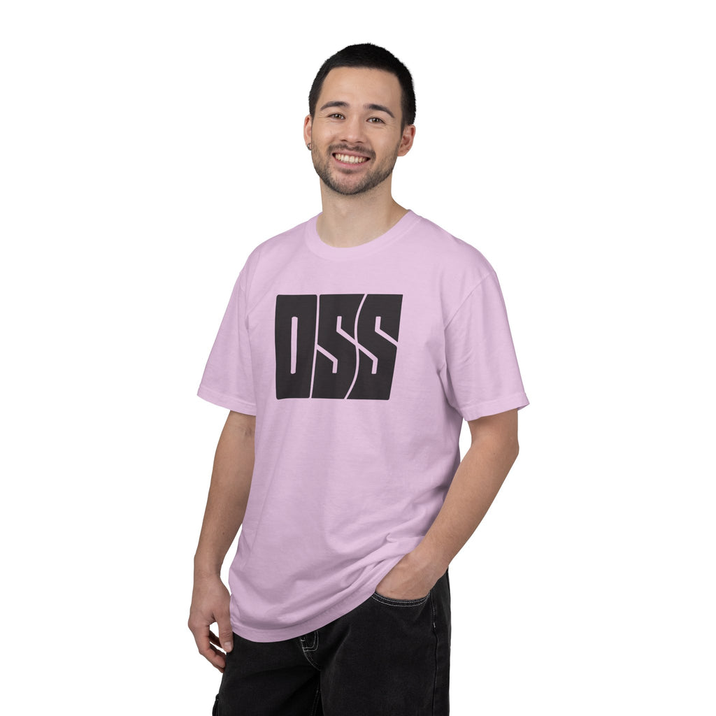 Oss brazilian jiu jitsu text graphic tee