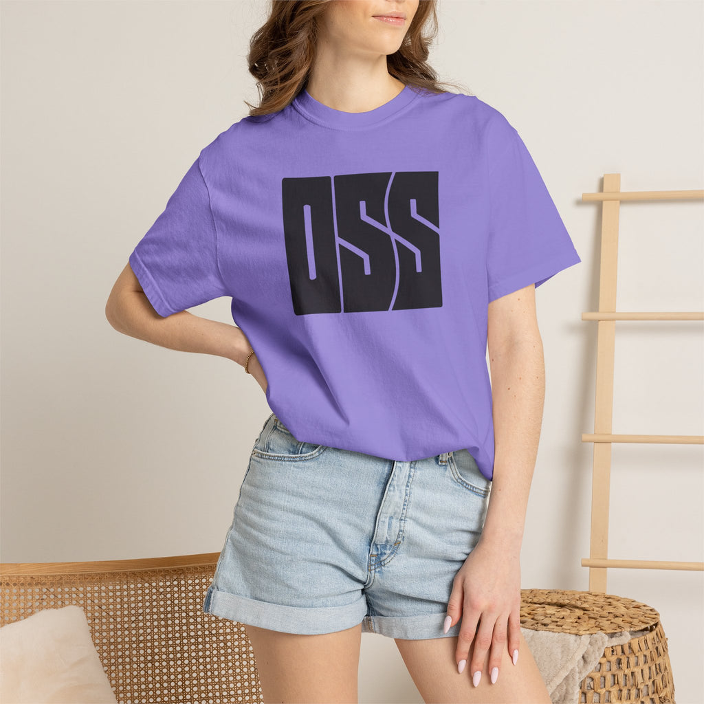 Oss brazilian jiu jitsu text graphic tee