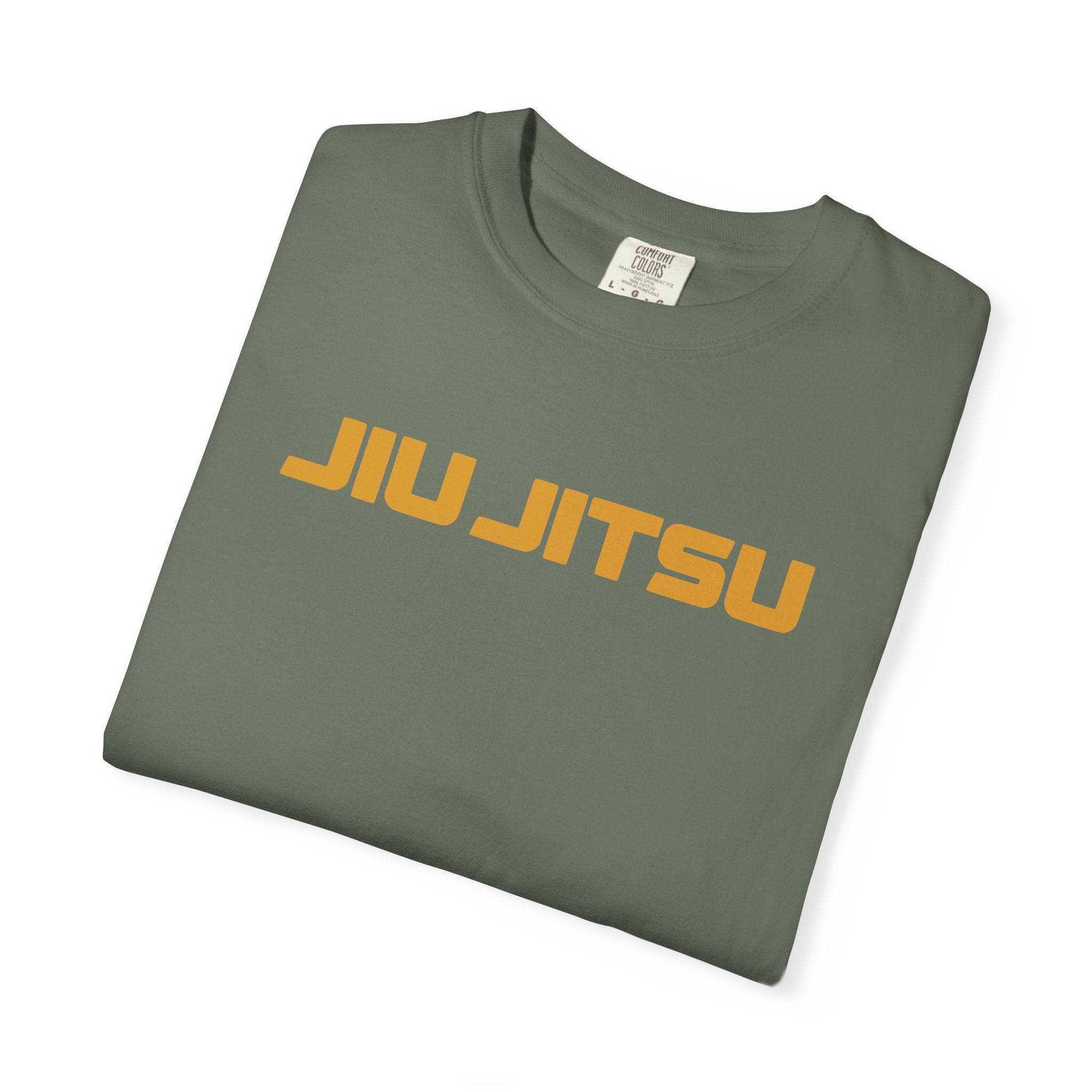 orange jiu jitsu logo plain t-shirt