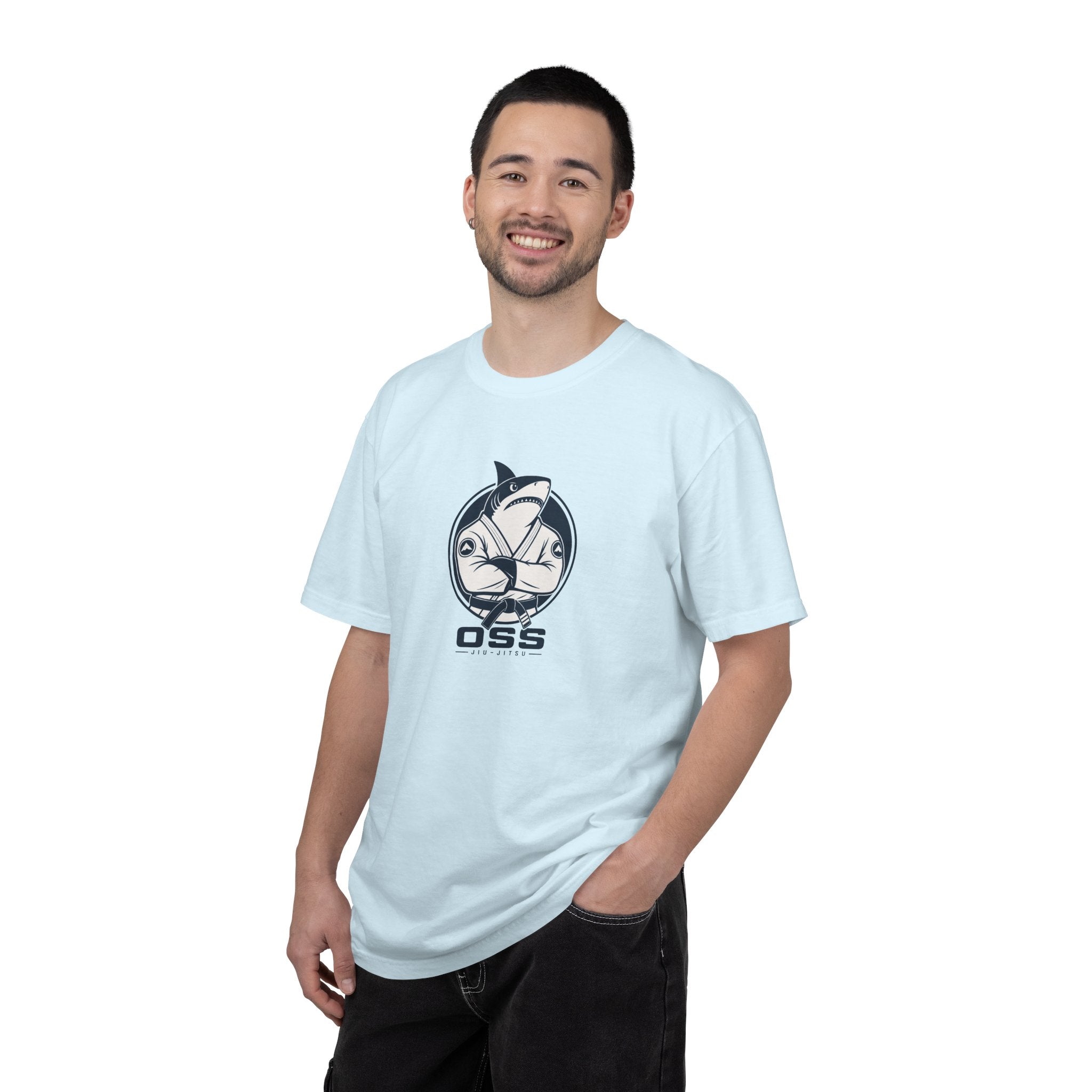 Jiu Jitsu Shark Logo Tee - OSS Graphic T-Shirt